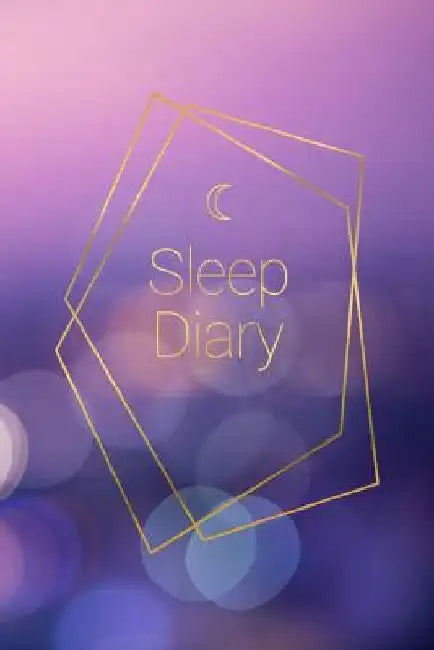 Sleep Diary Purple Lights by Golding Notebooks