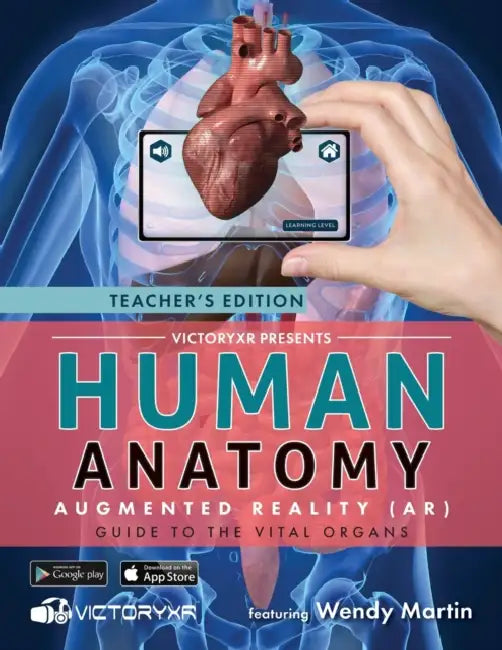 Human Anatomy in Augmented Reality AR: Vital Organs Teacher Edition by ACS MULTI GENETICS