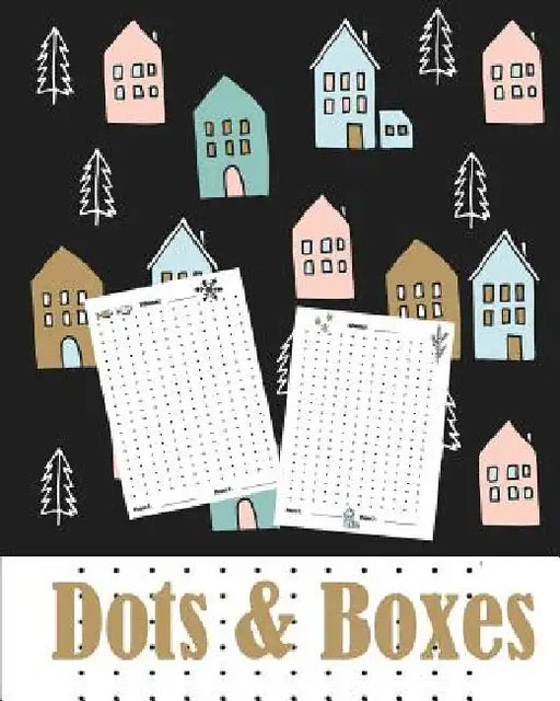 Dots and Boxes: Game Book (110 Games): Travel Games -Logic & Brain Teasers by Modhouses Publishing