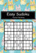 Easy Sudoku: Sudoku Puzzle Game For Beginers With colorful cats and fish cover by Puzzlex Publishing