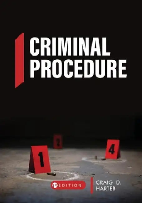 Criminal Procedure by Craig D. Harter