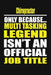 Chiropractor Only Because Multi Tasking Legend Isn't an Official Job Title by Jun's Notebook
