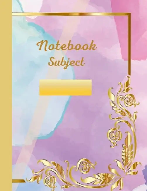 Notebook Subject: For Work or School by Tanya Purcell
