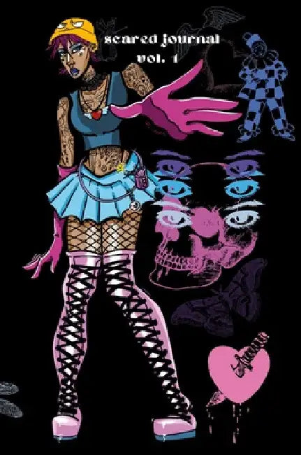 Scared Notebook by Jessica M. Alba