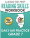 ILLINOIS TEST PREP Reading Skills Workbook Daily IAR Practice Grade 7: Preparation for the Illinois Assessment of Readiness ELA/Literacy Tests by L. Hawas