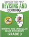 ILLINOIS TEST PREP Revising and Editing Grade 3: Writing and Language Skills Workbook by L. Hawas