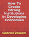 How To Create Strong Institutions In Developing Economies by Gabriel Zowam
