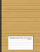 Handwriting Practice Paper for Kids: A Workbook for Learning to Write Alphabets & Numbers - Brown Foam by Purple Dot