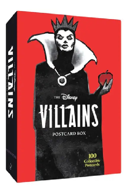 Disney Villains: Collectible 100 Postcards by Disney