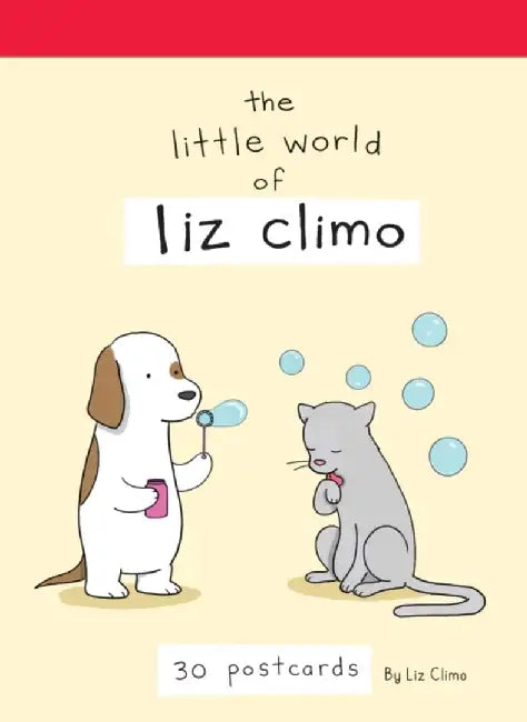 The Little World of Liz Climo Postcard Book by Liz Climo