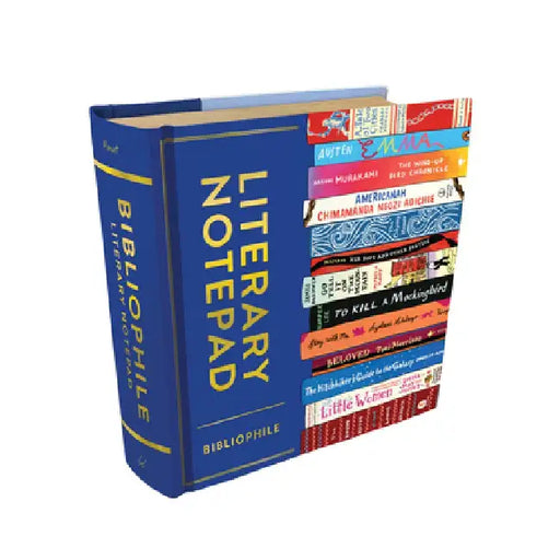 Bibliophile Literary Notepad by Jane Mount