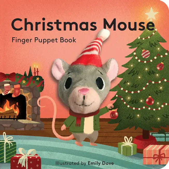 Christmas Mouse: Finger Puppet Book by Emily Dove