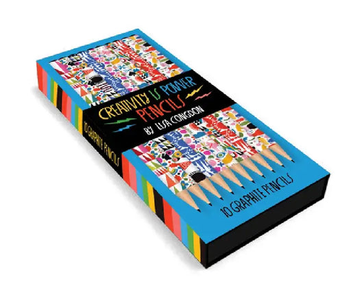 Creativity Is Power Pencils by Lisa Congdon