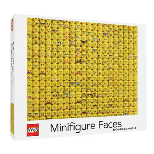 Lego Minifigure Faces Puzzle by Lydia Ortiz