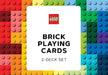 Lego Brick Playing Cards 2-Deck Set by Chronicle Books