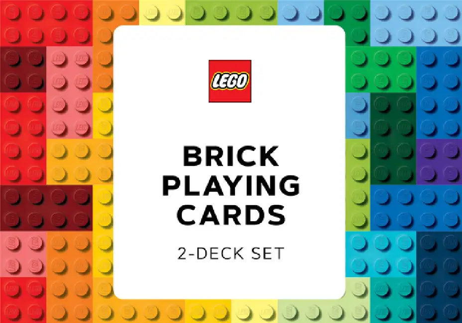 Lego Brick Playing Cards 2-Deck Set by Chronicle Books