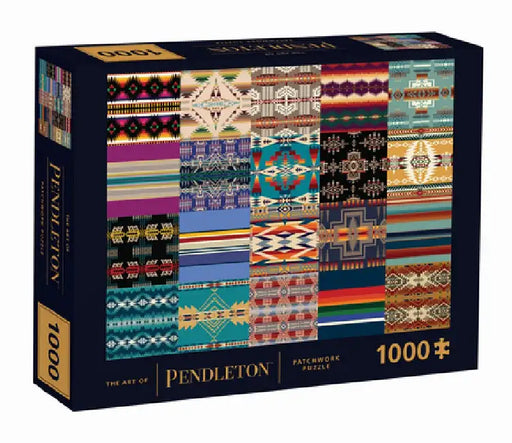 The Art of Pendleton Patchwork 1000-Piece Puzzle by Pendleton Woolen Mills