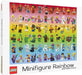 Lego Minifigure Rainbow 1000piece Puzzle by Lego