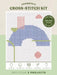 Mindful Crafts: Geometric Cross-Stitch Kit: Mindful Crafts: Geometric Cross-Stitch Kit by Chronicle Books