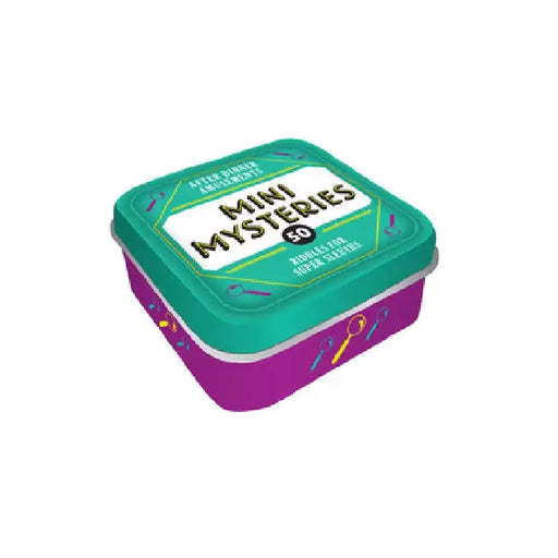After Dinner Amusements: Mini Mysteries by Chronicle Chronicle Books