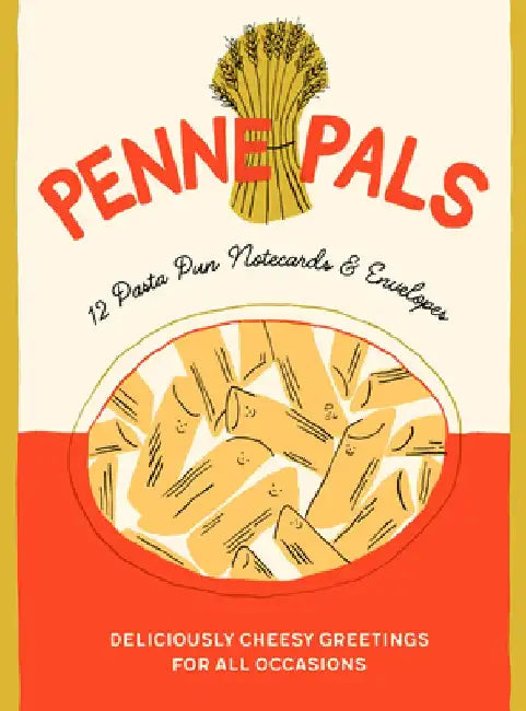 Penne Pals: 12 Pasta Pun Notecards & Envelopes by Chronicle Books