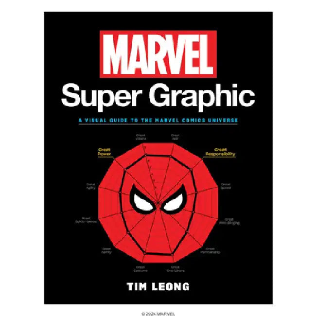 Marvel Super Graphic: A Visual Guide to the Marvel Comics Universe by Tim Leong