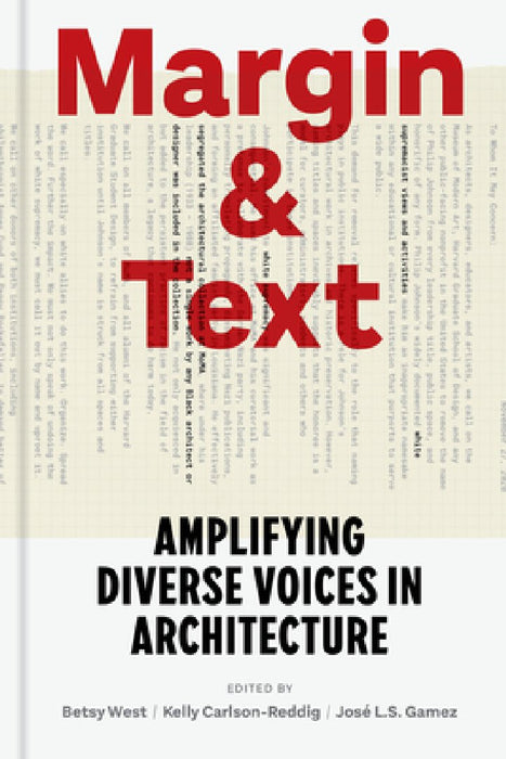 Margin and Text: Amplifying Diverse Voices in Architecture