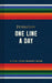 Pendleton One Line a Day by Pendleton Woolen Mills