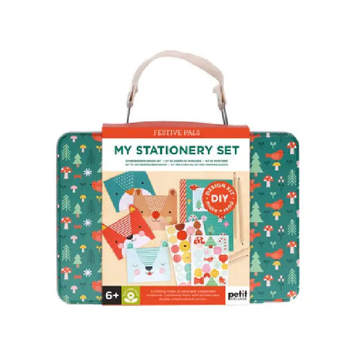 Festive Pals My Stationery Set by Petit Collage