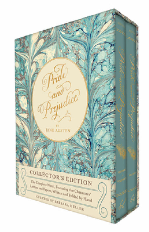 Pride and Prejudice (Collector's Edition): The Complete Novel, Featuring the Characters' Letters and Papers, Written and Folded by Hand by Barbara Heller, Jane Austen