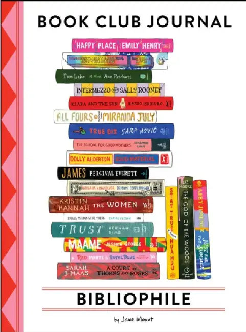 Bibliophile Book Club Journal by Jane Mount