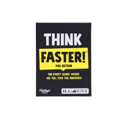Think Faster!: The Party Game Where We Give You the Answers! by Ridley's Games