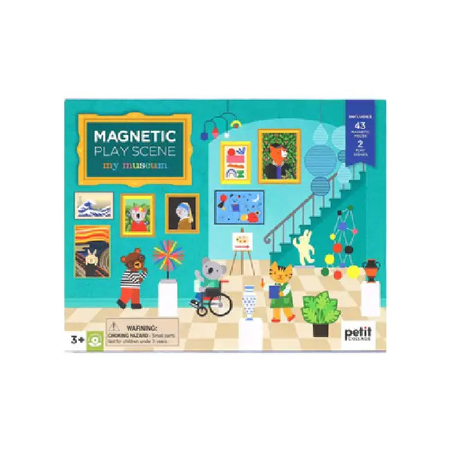 My Museum Magnetic Play Scene by Petit Collage