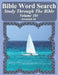 Bible Word Search Study Through The Bible: Volume 104 Jeremiah #6 by T. W. Pope