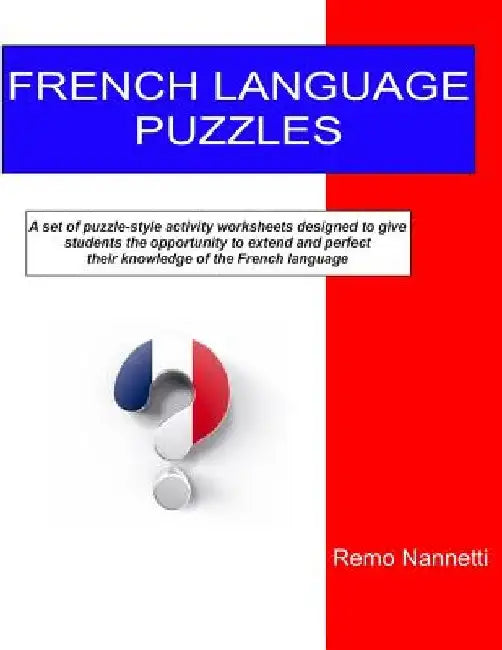 French Language Puzzles by Remo Nannetti