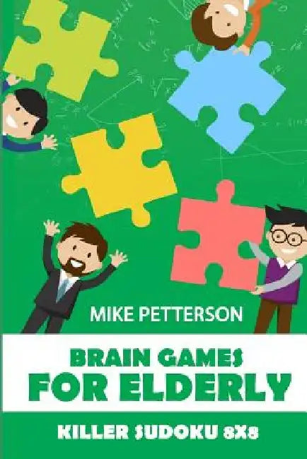 Brain Games For Elderly: Killer Sudoku 8x8 by Mike Petterson
