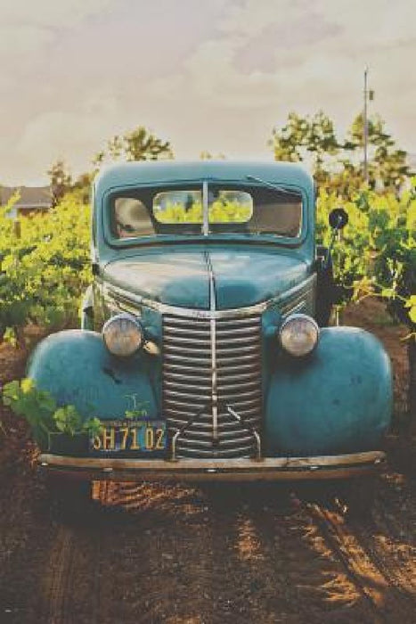 Vintage Car Americana Graph Paper by Rockabilly Essentials