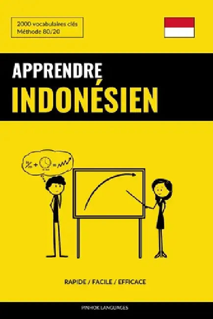 Apprendre l'indonésien - Rapide / Facile / Efficace: 2000 vocabulaires clés by Pinhok Languages