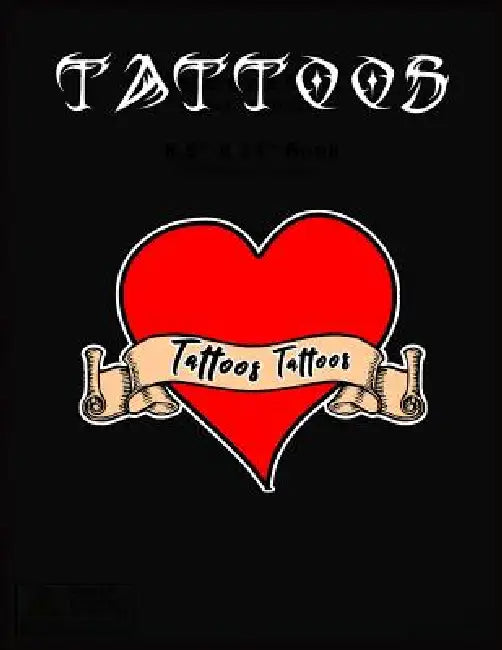 Tattoos: Tattoo Skizzen Buch / 7 Leere Felder Pro Seite by Michael S