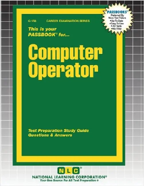 Computer Operator by Passbooks