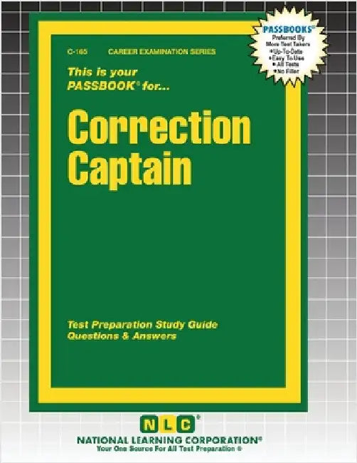 Correction Captain by Passbooks