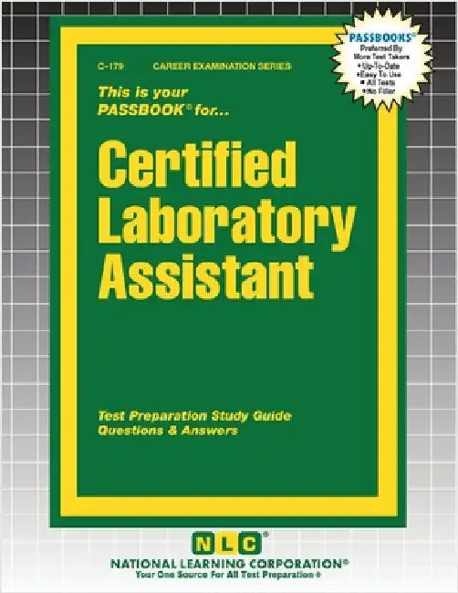 Certified Laboratory Assistant by Passbooks