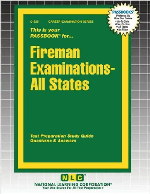 Fireman Examinations - All States by Passbooks