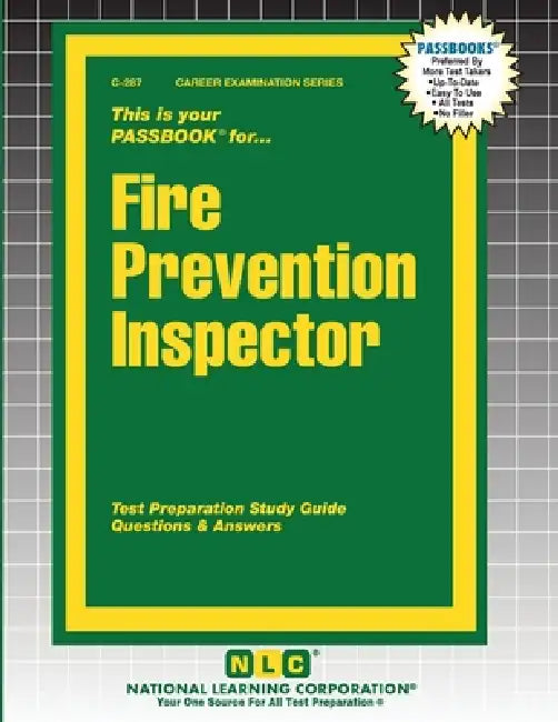 Fire Prevention Inspector by Passbooks