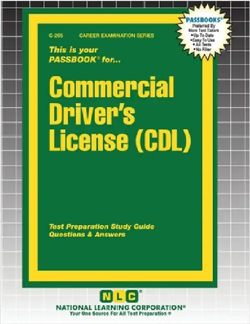 Commercial Driver's License (CDL) by Passbooks