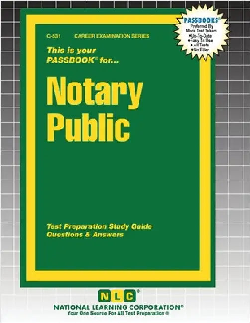 Notary Public by Passbooks