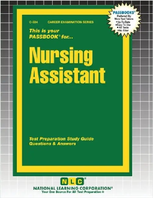 Nursing Assistant by Passbooks