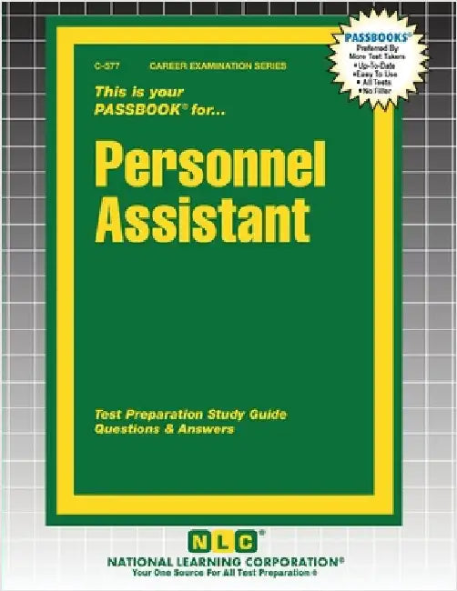 Personnel Assistant by Passbooks