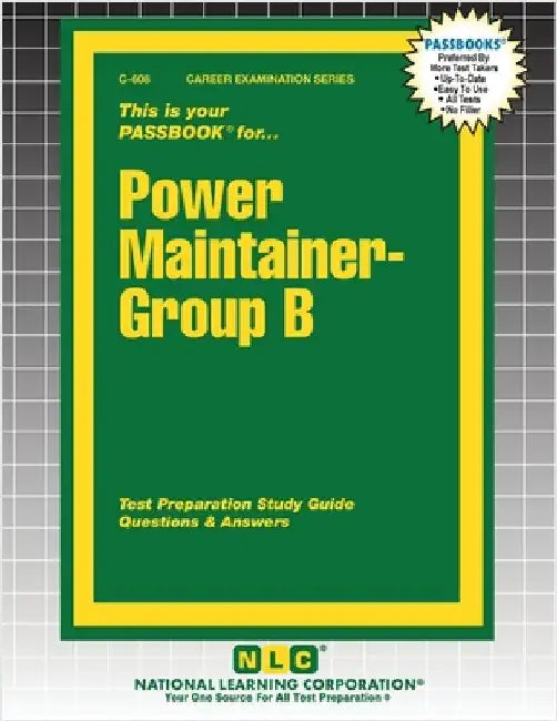 Power Maintainer - Group B by Passbooks