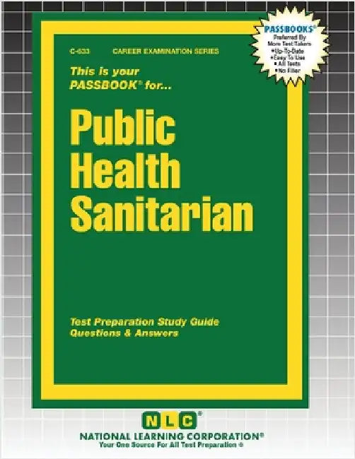 Public Health Sanitarian by Passbooks